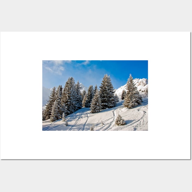 Courchevel 3 Valleys French Alps France Wall Art by AndyEvansPhotos